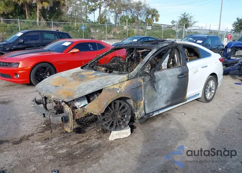 2015 Hyundai Sonata Limited из США, поврежденный, VIN 5NPE34AF6FH070296